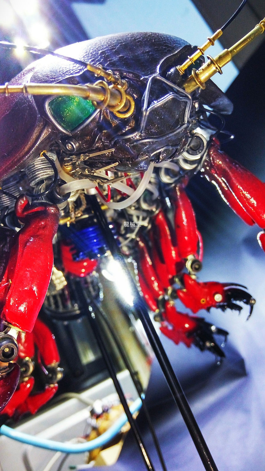 原創(chuàng)作品:機(jī)械大王具足蟲,龍械堂作品